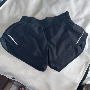 Lululemon shorts, 2.5” hotty hot